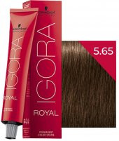 Schwarzkopf Igora Royal Saç Boyası 5.65 Açık Kahve Çikolata Altın 60 ml - 1
