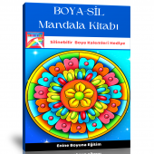 Boya Sil Mandala Kitabı - 1