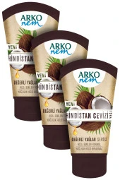 Arko Nem 3'Lü Değerli Yağlar Hindistan Cevizi Yağı 3X60 ml - 2