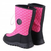 Vojo Ria Sıcak Astarlı Rahat Taban Fermuarlı Çocuk Kar Botu - 2