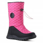 Vojo Ria Sıcak Astarlı Rahat Taban Fermuarlı Çocuk Kar Botu - 4