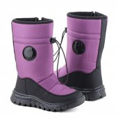 Vojo Ria Sıcak Astarlı Rahat Taban Fermuarlı Çocuk Kar Botu - 11