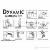 Dynamıc Vinly Dumbbell Set 20 Kg - 4