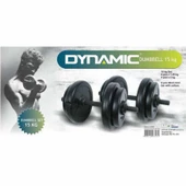 Dynamıc Vinly Dumbell Set 15 kg - 1