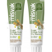 Sls, Florür, Titanyum, Paraben, Boya Ve Gluten Içermeyen Katkısız Ve Doğal Misvak Özlü Diş Macunu - 1