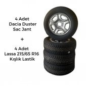 Dacia Duster Çelik Jant 4 Adet 403003735R - 2