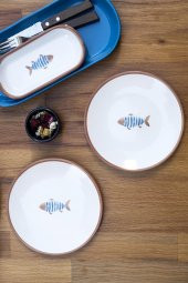 Mart Home Akdeniz İkili Mini Tatlı Tabağı - 1