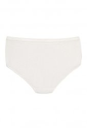 12 Adet Yıldız Bayan Bambu Bato Külot Ekru 3947 thumbnail 2