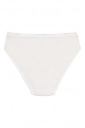 12 Adet Yıldız Bayan Bambu Bikini Külot Ekru 3957 thumbnail 2