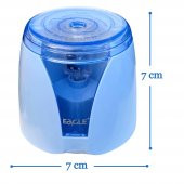 Eagle Pilli Taşınabilir Otomatik Kalemtıraş (TY35) Mavi + AA Pil - 3