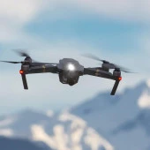 Nakres  Led MotosikleT Bisiklet Drone İHA 7 Renk Harekete Duyarlı Şarzlı Mini Sinyal Led Çakar Uçak Kanadı Çakarı - 9