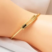 Spor Kaburga Kelepçe Altın Bilezik - 2