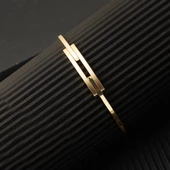 Spor Kaburga Kelepçe Altın Bilezik - 3