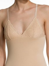 İnce Askılı Dantelli Body - 4