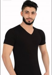 LİKRALI YARIM KOL V YAKA thumbnail 1