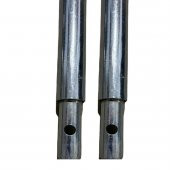 Galvaniz Toprak Delme Sondaj Burgusu Çap 15 cm Boy 3 mt - 4