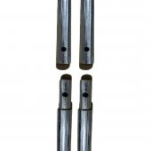 Galvaniz Toprak Delme Sondaj Burgusu Çap 15 cm Boy 3 mt - 2