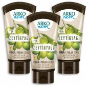 Arko Nem Değerli Yağlar Zeytinyağlı Nemlendirici Krem 3x60ml - 1
