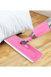 Sprey Deterjan Hazneli Mop Temizlik Seti Pembe - 3