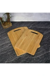 Bambu Ikili Kesim Tahtası - 20x28 Cm , 24x33 Cm - 1