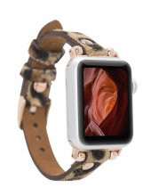 Bouletta Apple Watch Uyumlu Deri Kordon 38-40-41mm Ferro LEO1N - 6