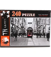 240 Parça Kutulu Puzzle - En Gözde Şehirler! Taksim Manzarası - 1