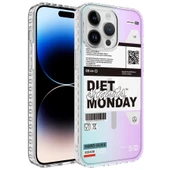 iPhone 14 Pro Kılıf Airbag Kenarlı Renkli Desenli Elegans Kılıf thumbnail 3