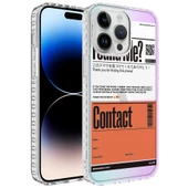 iPhone 14 Pro Kılıf Airbag Kenarlı Renkli Desenli Elegans Kılıf thumbnail 6