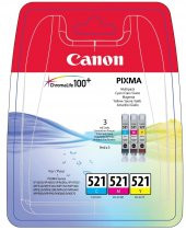Canon Cli-521 C-M-Y Mürekkep Kartuş Multipack - 1
