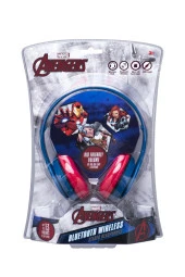 Bluetooth Kulaklık Marvel Avengers Yenilmezler Mikrofonlu Kablosuz Çocuk Kulaklığı Lisanslı MV-2004-AVV - 4