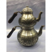 AĞIR EL İŞLEMESİ BAKIR ÇAYDANLIK-HIZLI KARGO - 1