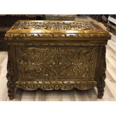 Çeyiz Sandığı Ceviz Ağır El Oyması +Hediyeli+Hızlı Kargo (496564675) - 1