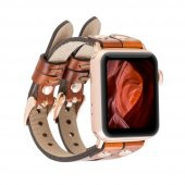 Bouletta Apple Watch Uyumlu Deri Kordon Ely Double Tour RST2EF - 1