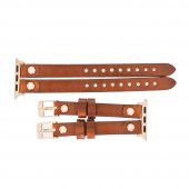 Bouletta Apple Watch Uyumlu Deri Kordon Ely Double Tour RST2EF - 4