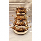 4LÜ BAKIR EL İŞİ ÇEKİÇ DÖVME TRABZON GÜVEÇ-HIZLI KARGO - 1