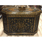 Çeyiz Sandığı    Ceviz Ağır El Oyması +Hediyeli+Hızlı Kargo (494492282) - 1