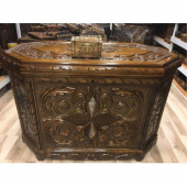 Çeyiz Sandığı Ceviz Ağır El Oyması +Hediyeli+Hızlı Kargo (494491876) - 1