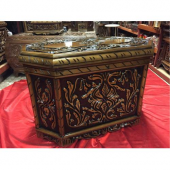 Çeyiz Sandığı Ceviz Ağır El Oyması +Hediyeli+Hızlı Kargo (494490697) - 1