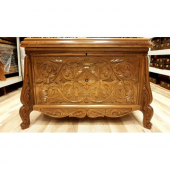 Çeyiz Sandığı    Ceviz Ağır El Oyması +Hediyeli+Hızlı Kargo (493529024) - 1