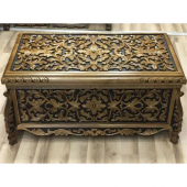 Ceviz Ağır El Oyması Sandık-Hızlı Kargo (489610042) - 1