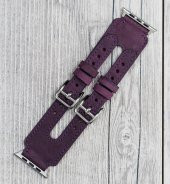 Bouletta Apple Watch Uyumlu Deri Kordon 38-40-41mm Cuff DB G7 - 4