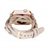 Bouletta Apple Watch Uyumlu Deri Kordon Peggy 38-40-41mm DTRTERC3 - 2