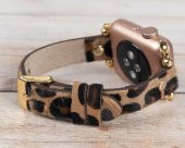 Bouletta Apple Watch Uyumlu Deri Kordon 38-40-41mm GT LEO1N - 1