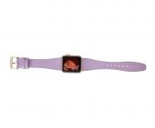 Bouletta Apple Watch Uyumlu Deri Kordon 38-40-41mm Roma CP22 Lila - 3