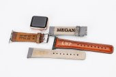 Bouletta Apple Watch Uyumlu Deri Kordon 38-40-41mm Roma CP22 Lila - 5