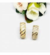 925 Ayar Altın Kaplama Çift Alyans - 1