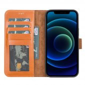 Apple iPhone 13 Pro Max Uyumlu Deri Cüzdanlı Kılıf RST2EF Taba - 2