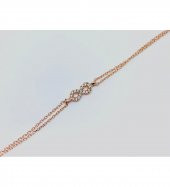 Mini Sonsuzluk Gümüş Bileklik - 1