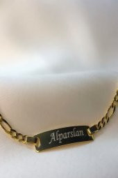 925 Ayar Gümüş Unisex Bebek ve Çocuk Hediyelik Künye - 1