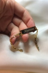 925 Ayar Gümüş Unisex Bebek ve Çocuk Hediyelik Künye - 3